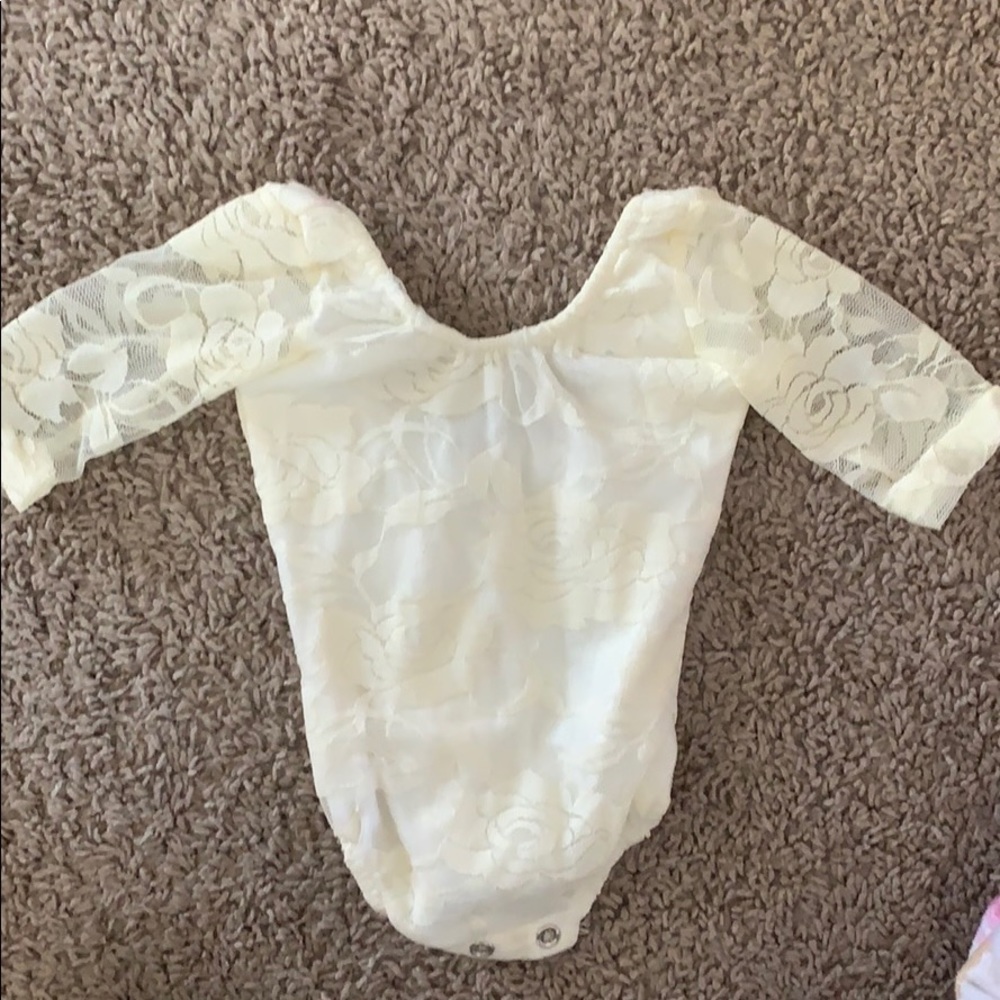 Baby girl lace onesie